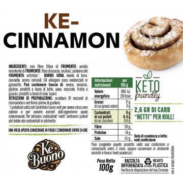 KE BUONO-CINNAMON ROLL KETO