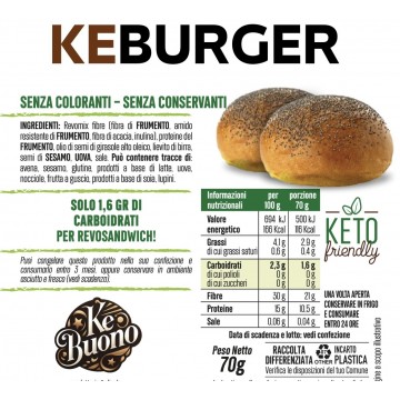 KE BUONO-KE BURGER XL 70g