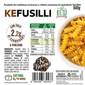 KE BUONO-KE FUSILLI KETO